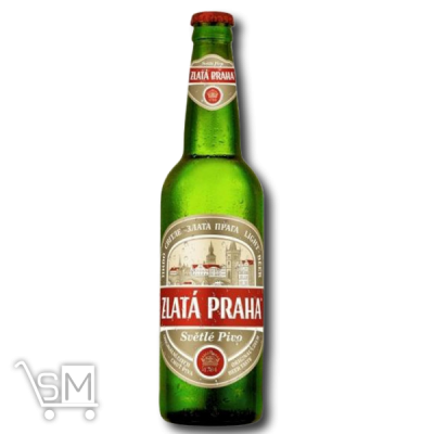 Сравнить цены на Пиво «Zlata Praha» светлое 5% 0,5л