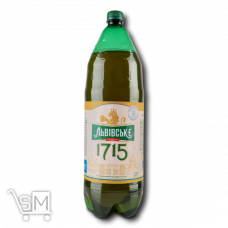 Пиво «Львівське» «1715» светлое 4,5% 2,3л