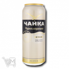 Пиво «Перша Приватна Броварня» «Чайка Чорноморська» 4,5% 0,5л