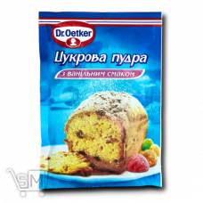 Пудра цукрова «Dr.Oetker» з ванільним смаком 80г