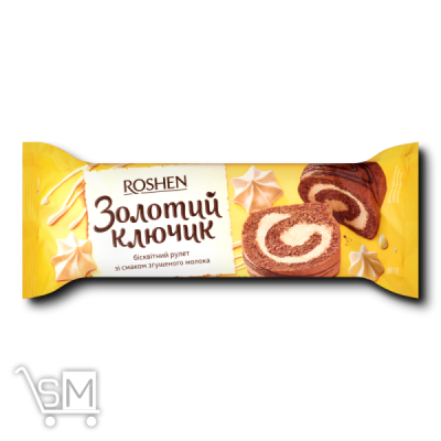 Сравнить цены на Рулет «Roshen» «Золотой ключик» 180г
