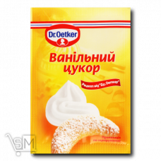 Цукор «Dr.Oetker» ванільний 8г Цукор «Dr.Oetker» ванільний 8г
