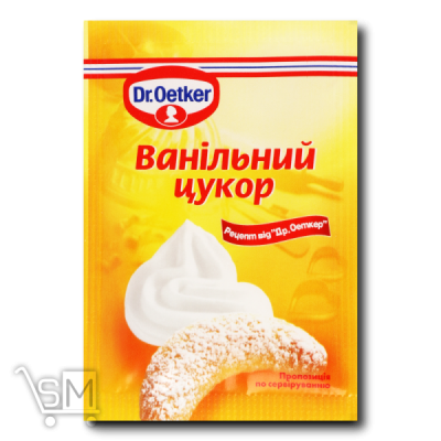 Сравнить цены на Сахар «Dr.Oetker» ванильный 8г