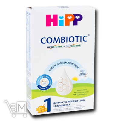 Сравнить цены на Смесь молочная сухая «Hipp» «Combiotiс №1» 300г