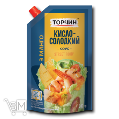 Сравнить цены на Соус «Торчин» кисло-сладкий с манго 200г