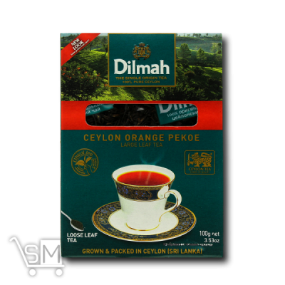 Сравнить цены на Чай черный «Dilmah» «Ceylon Orange Pekoe» крупнолистовой 100г