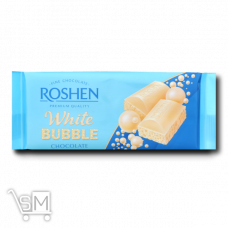 Шоколад белый «Roshen» пористый 80г