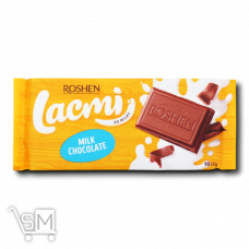 Шоколад молочний «Roshen» «Lacmi» 90г