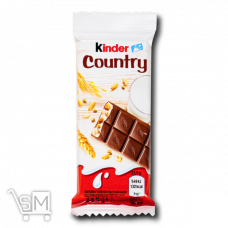 Шоколад молочний «Kinder» «Chocolate» з молочно-злаковою начинкою 23,5г Шоколад молочний «Kinder» «Chocolate» з молочно-злаковою начинкою 23,5г