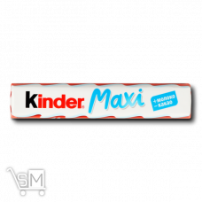 Шоколад молочний «Kinder» «Maxi» з молочною начинкою 21г Шоколад молочний «Kinder» «Maxi» з молочною начинкою 21г