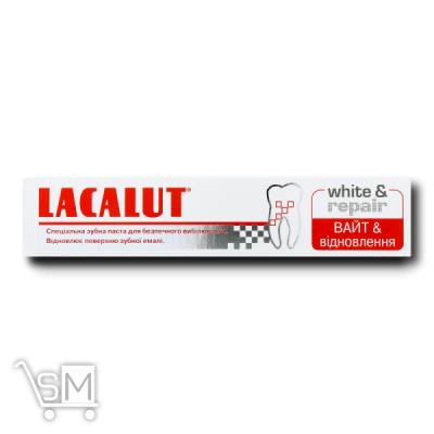 Сравнить цены на Зубная паста «Lacalut» «White&Repair» 75мл