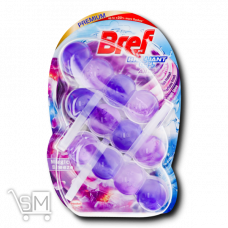 Блок для унітазу Bref Brilliant Gel Чарівний бриз 3шт*42г