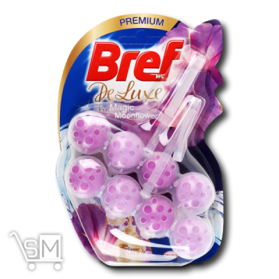 Сравнить цены на Блок для унитаза Bref DeLuxe Чарующий лунный цветок 2х50г