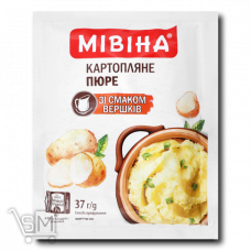 Картопляне пюре МІВІНА зі смаком Вершків 37г