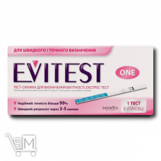 Тест-смужка Evitest для визначення вагітності