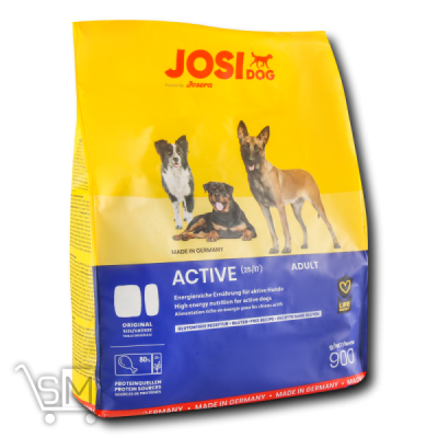 Сравнить цены на Корм сухой для собак Josidog Active 900г