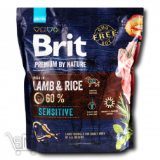 Корм сухий Brit Premium Lamb&Rice для собак з чутливим травленням 1кг Корм сухий Brit Premium Lamb&Rice для собак з чутливим травленням 1кг
