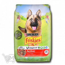 Корм сухий Friskies Active з яловичиною для дорослих активних собак 10кг Корм сухий Friskies Active з яловичиною для дорослих активних собак 10кг