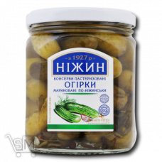 Огірки Ніжин По-ніжинськи мариновані 450мл