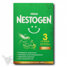 Суміш молочна Nestle Nestogen L. Reuteri 3 з лактобактеріями для дітей з 12 місяців суха 600г