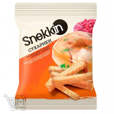 Сухарики Snekkin пшенично-житні зі смаком холодець з хріном 70г