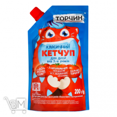 Кетчуп ТОРЧИН® Класичний для дітей 200г