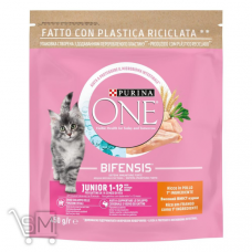 Корм сухий «Purina One» «Junior» курка та цільні злаки для кошенят 1-12 місяців 450г Корм сухий «Purina One» «Junior» курка та цільні злаки для кошенят 1-12 місяців 450г
