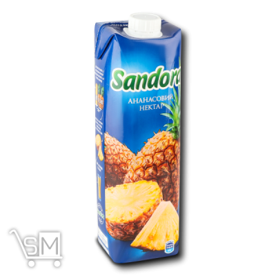 Сравнить цены на Нектар Sandora Ананас 950 мл