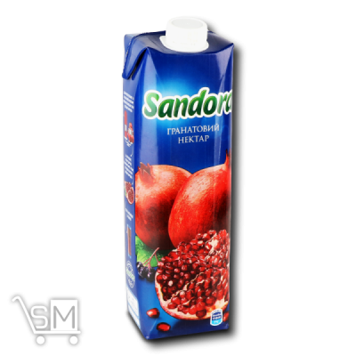Сравнить цены на Нектар Sandora гранатовый 0,95л
