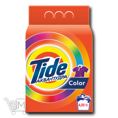 Сравнить цены на Порошок пральний Tide Аква Пудра Колор 4,05г