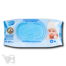 Серветки вологі Smile Baby 100шт Серветки вологі Smile Baby 100шт