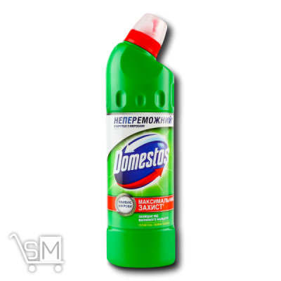 Сравнить цены на Засіб дезінфікуючий Domestos Хвойна свіжість для унітазу 500мл
