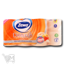 Туалетний папір Zewa Deluxe Персик трьохшаровий 8шт