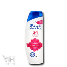 Шампунь Head & Shoulders Гладеньке та шовковисте 2в1 360мл Шампунь Head & Shoulders Гладеньке та шовковисте 2в1 360мл