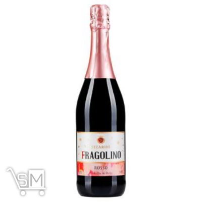 Сравнить цены на Вино игристое Sizarini Fragolino Rosso красное сладкое 7,5% 0,75л