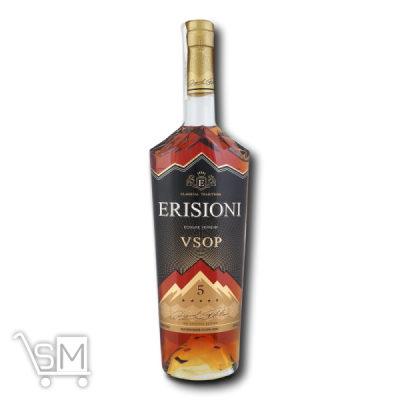 Сравнить цены на Бренди Erisioni 5 лет 40% 0,5л