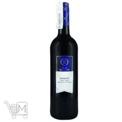 Сравнить цены на Вино Jean Balmont Merlot 2015 красное сухое 13,5% 0,75л