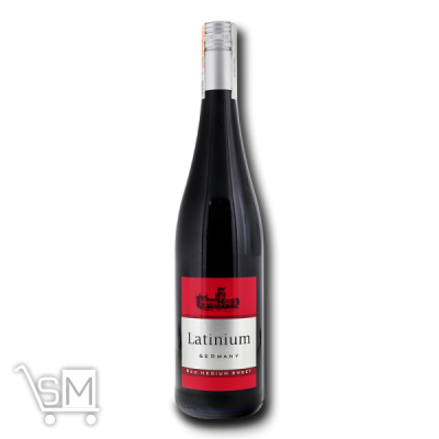 Сравнить цены на Вино Latinium Red Medium Sweet красное полусладкое 10,5% 0,75л