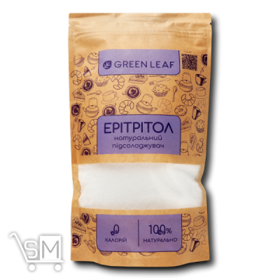 Сравнить цены на Замінник цукру Green Leaf Ерітрітол 500г