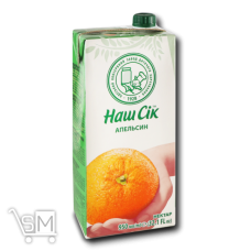 Нектар Наш Сік апельсиновий 0,95л