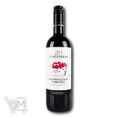 Сравнить цены на Вино Zonin Montepulciano красное полусухое 13% 0,75л