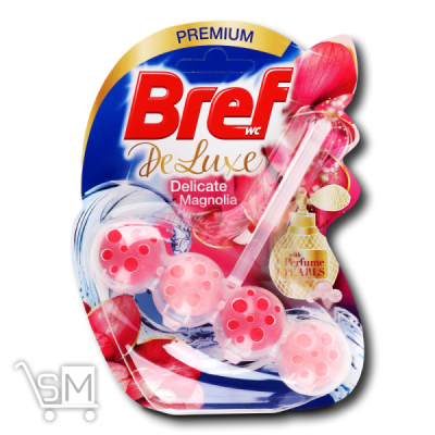 Сравнить цены на Блок для унитаза Bref DeLuxe Нежная магнолия 50г
