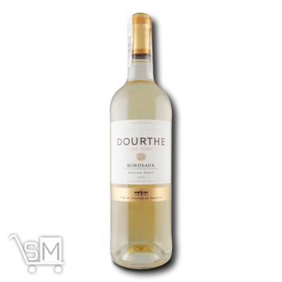 Сравнить цены на Вино Dourthe Grands Terroirs Bordeaux белое полусладкое 12% 0,75л