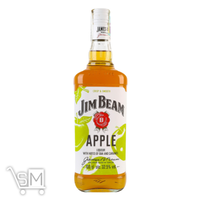 Сравнить цены на Лікер Jim Beam Apple 32,5% 1л
