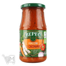 Фасоль Верес с овощами 500г
