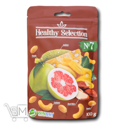 Сравнить цены на Суміш горіхів та сухофруктів «Winway» «Healthy Selection» №7 100г