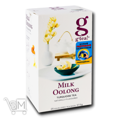 Сравнить цены на Чай бірюзовий G`tea Молочний оолонг 1,5г*25шт