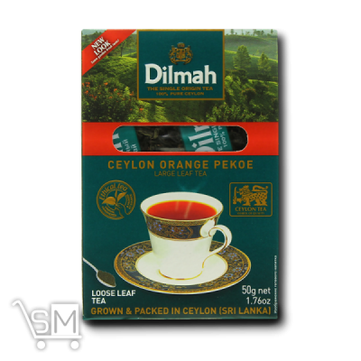 Сравнить цены на Чай черный Dilmah крупнолистовой 50г