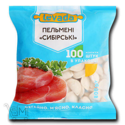 Сравнить цены на Пельмени «Левада» «Сибірські» 800г