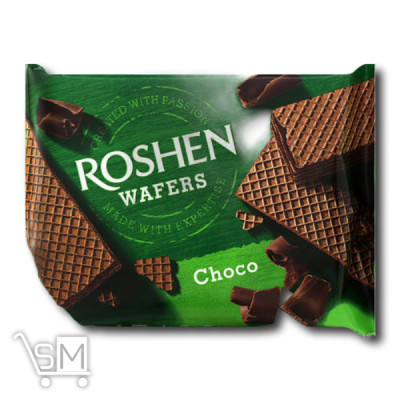 Сравнить цены на Вафли «Roshen» «Wafers» со вкусом шоколада 72г